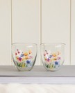 Telysholder 2pk med blomster thumbnail