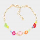 Armbånd med blomster Multi thumbnail