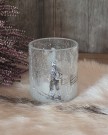 Lysglass krakelert Gabriel 9x10cm thumbnail