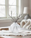Glassvase matt og klart glass thumbnail
