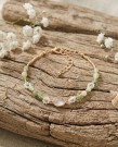 Armbånd med blomster Grønn thumbnail