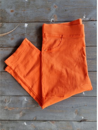 Capri leggings Orange - Cat & Co