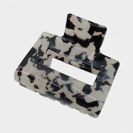 Hårklype firkant Beige