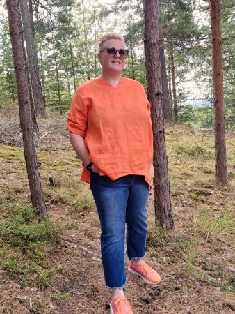 Lintopp Orange oversize - Eurasia
