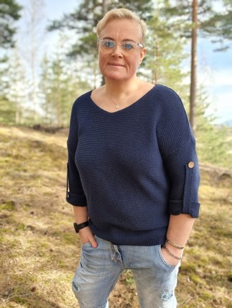 Grace genser Marine - Drøbak Motehus