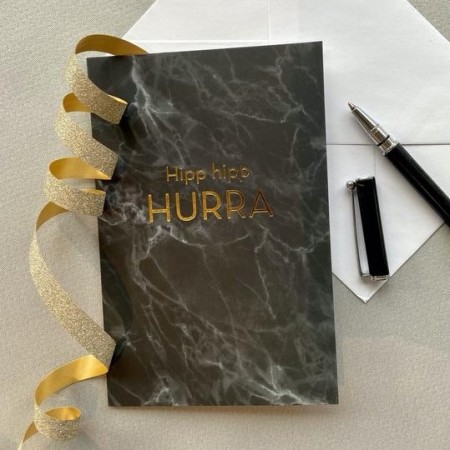Gratulasjonskort Hipp hipp Hurra