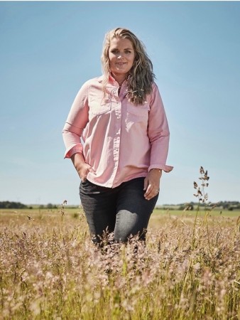 Kailey skjorte/lett jakke Rosa - Zoey
