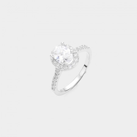 Ring oval sten