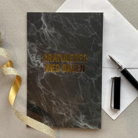 Gratulasjonskort Gratulerer med dagen