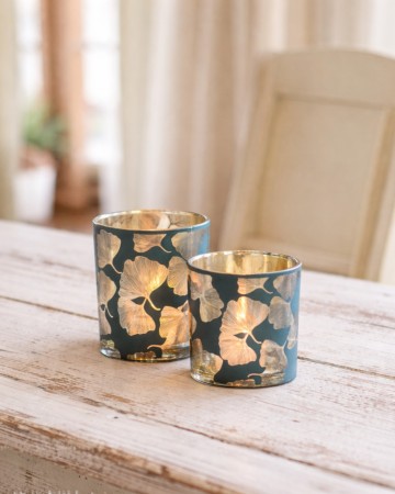 Telysholder 2pk grønn