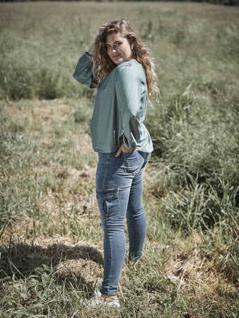 Sky pocket jeans - Zoey 