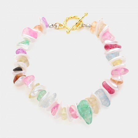Armbånd Multi naturstein